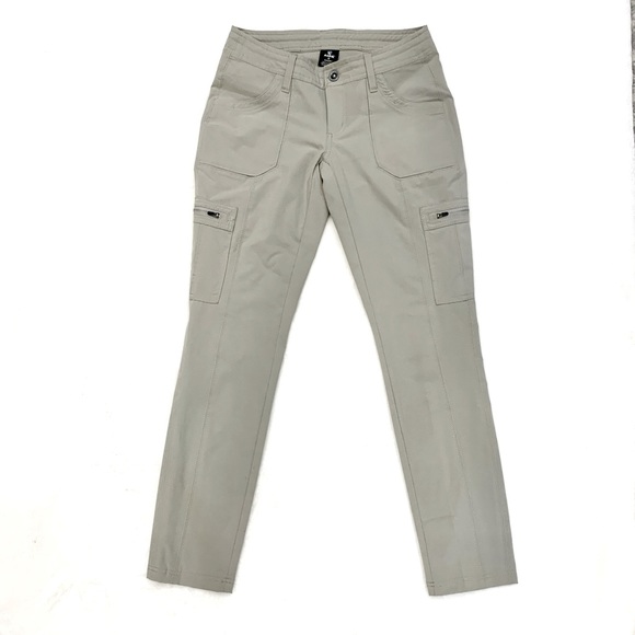 Kuhl Pants - Kuhl Cargo Pants Khaki Taupe Womens Sz 0 (Short)
